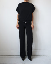 Clasp backless top