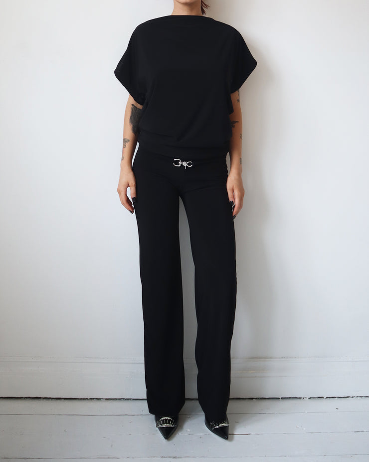 Clasp backless top