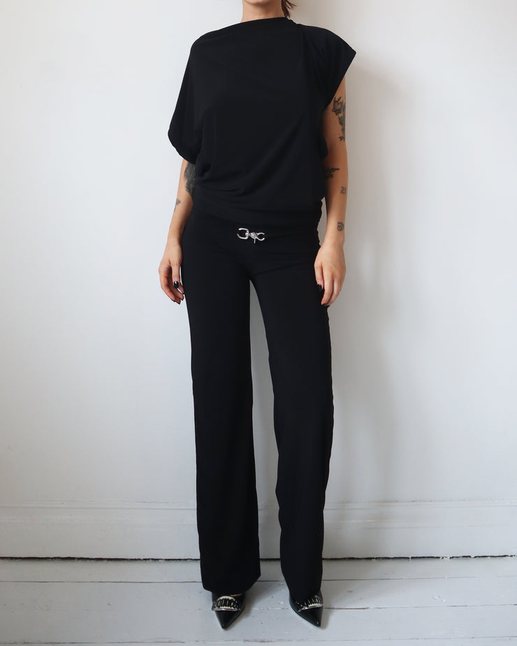 Clasp backless top