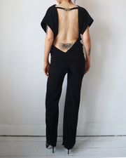 Clasp backless top